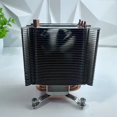 Intel OEM Desktop CPU Air Cooler Heatsink 4 Copper Heatpipes Fan - Thumbnail 2
