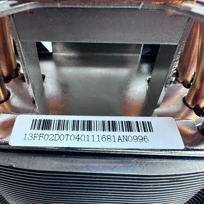 Intel OEM Desktop CPU Air Cooler Heatsink 4 Copper Heatpipes Fan - Thumbnail 7