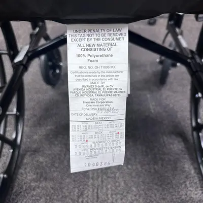 Invacare 9000 SL High Strength Lightweight Mobility Chair - Thumbnail 9