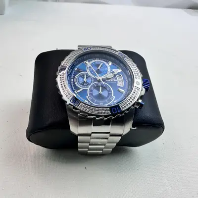 Invicta Pro Diver 37997 Men’s Watch 45mm, Blue Dial, 132 Diamonds - Thumbnail 2