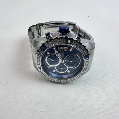 Invicta Pro Diver 37997 Men’s Watch 45mm, Blue Dial, 132 Diamonds - Thumbnail 9