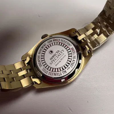 Invicta Specialty Oxford Women's Watch - 36mm, Gold (47507) - Thumbnail 7