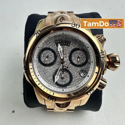Invicta Reserve Venom 28617 Women's Watch 41.5mm, 1.16 Ct Diamonds - Excellent - Real photo at TamDo.us