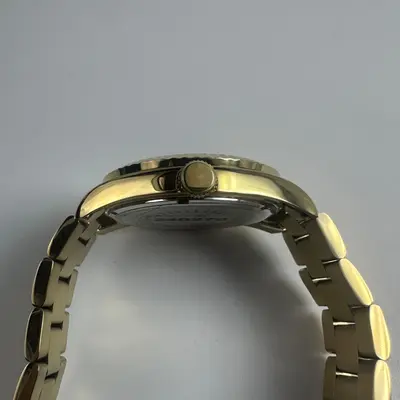 Invicta $249 Specialty 49681 Men's 43mm Gold Steel Green Dial Quartz Watch - Thumbnail 2