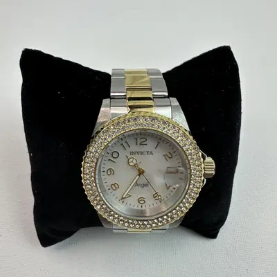 Invicta Angel AIC-28675 Women's Watch 40mm MOP Dial Steel Gold - Thumbnail 3