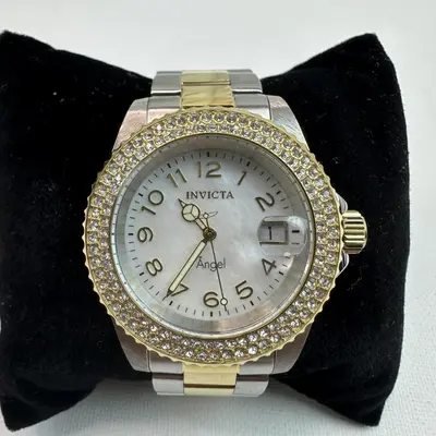 Invicta Angel AIC-28675 Women's Watch 40mm MOP Dial Steel Gold - Thumbnail 2