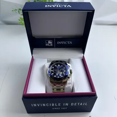 Invicta Pro Diver SCUBA Men's Watch 0073 Gold 48mm Chronograph 200M - Thumbnail 6