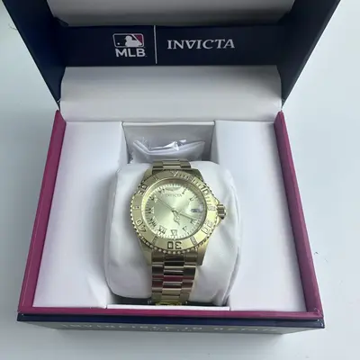 Invicta Pro Diver Men's Watch 12820 Gold-Tone 40mm Quartz 200M - Thumbnail 9