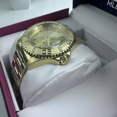 Invicta Pro Diver Men's Watch 12820 Gold-Tone 40mm Quartz 200M - Thumbnail 3