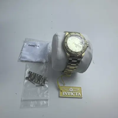Invicta Pro Diver Men's Watch 12820 Gold-Tone 40mm Quartz 200M - Thumbnail 4