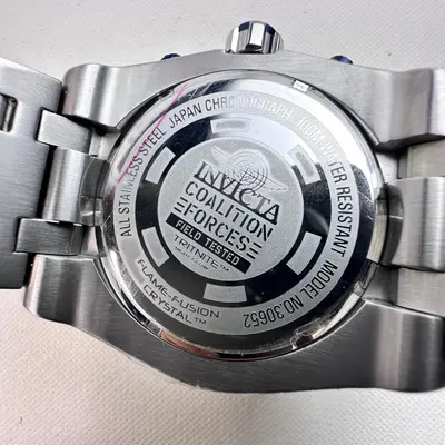 Invicta Coalition Forces Men’s Watch 30652, 50mm Steel, Blue Dial Quartz - Thumbnail 5
