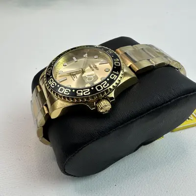 Invicta Pro Diver 36544 Women's Watch 38mm Gold Dial Steel Quartz 200M WR - Thumbnail 9