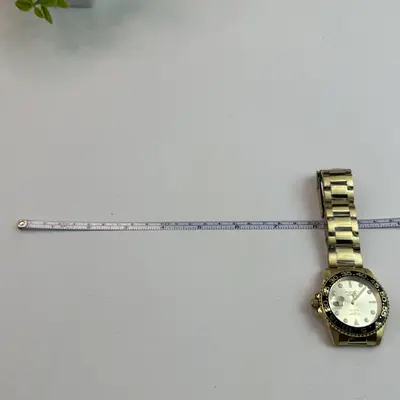 Invicta Pro Diver 36544 Women's Watch 38mm Gold Dial Steel Quartz 200M WR - Thumbnail 10