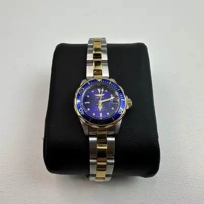 Invicta Pro Diver 8942 Women's Watch 24.5mm Steel Gold Quartz 200M WR - Thumbnail 7