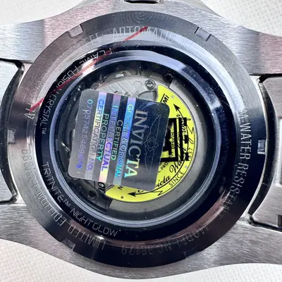 Invicta Jason Taylor 38179 Automatic Men’s Watch, 48mm Steel, Green Dial - Thumbnail 10