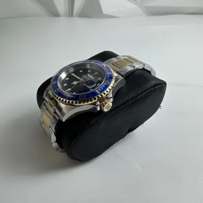 Invicta $495 Pro Diver Men's Watch 40mm, Blue Dial Two Tone Stainless (26972) - Thumbnail 4