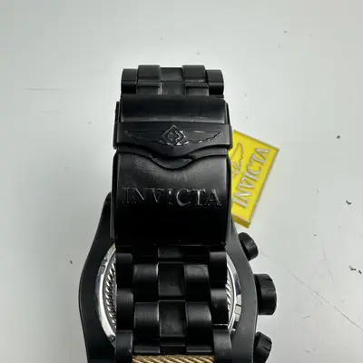 Invicta $929 Bolt Men's Watch 23050 Black 53mm Japan Quartz 200M *Please READ* - Thumbnail 6