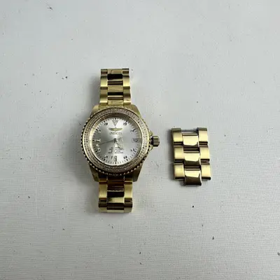 Invicta Pro Diver 38262 Women's Watch 36mm, 0.74 Ct Diamonds, Gold Auto - Thumbnail 3