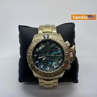 Invicta Subaqua Men's Watch 25098 Chronograph, 50mm Stainless Steel, Blue Dial - Thumbnail 8