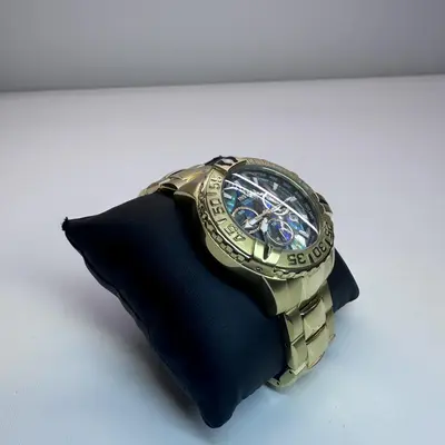 Invicta Subaqua Men's Watch 25098 Chronograph, 50mm Stainless Steel, Blue Dial - Thumbnail 3