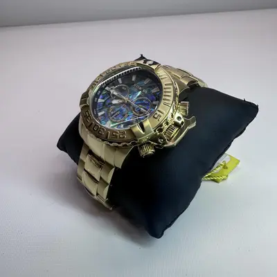 Invicta Subaqua Men's Watch 25098 Chronograph, 50mm Stainless Steel, Blue Dial - Thumbnail 4