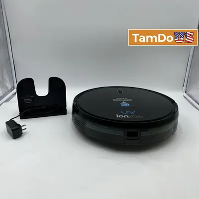 Ionvac Optimax Smart Optics Robot Vacuum, UV, Wi-Fi, App & Remote Control - Excellent - Real photo at TamDo.us