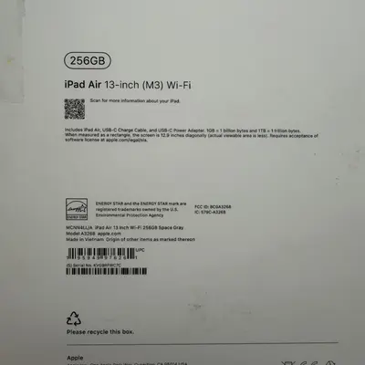 iPad Air 13-inch (M3) WiFi-Only | 256GB | Space Gray - Thumbnail 6