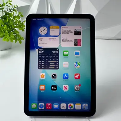 iPad mini (6th generation) Wi-Fi + Cellular | 64GB | Blue - Thumbnail 2