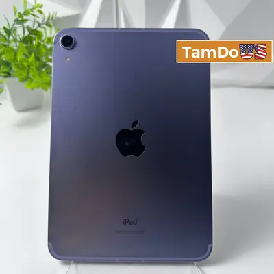 iPad mini (6th generation) Wi-Fi + Cellular | 64GB | Blue - Excellent - Real photo at TamDo.us