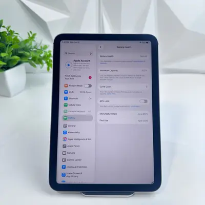 iPad mini (A17 Pro) Wi-Fi + Cellular | 128GB | Space Gray - Thumbnail 4