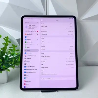 Apple iPad Pro 13-inch (M5) Wi-Fi + Cellular | 256GB | Silver - Thumbnail 6