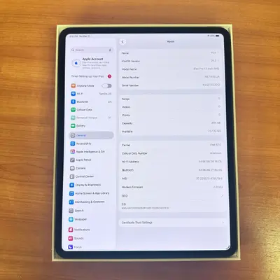 iPad Pro 13-inch (M5) Wi-Fi + Cellular | 256GB | Space Gray - Thumbnail 6