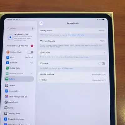 iPad Pro 13-inch (M5) Wi-Fi + Cellular | 256GB | Space Gray - Thumbnail 7