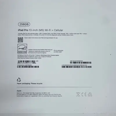 iPad Pro 13-inch (M5) Wi-Fi + Cellular | 256GB | Space Gray - Thumbnail 9