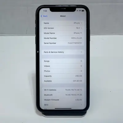 iPhone 11 | 256GB | Black | Unlocked - Thumbnail 6