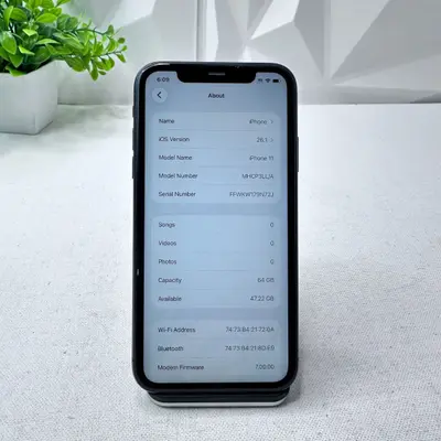 iPhone 11, 64GB, Black, Unlocked - Thumbnail 7