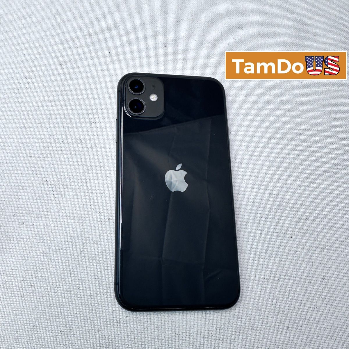 iPhone 11, 64GB, Black, Unlocked - Photo 1 - Real photo at TamDo.us