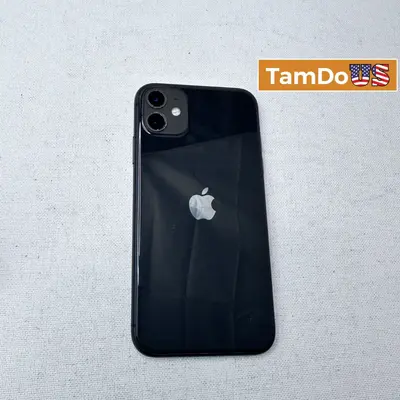 iPhone 11, 64GB, Black, Unlocked - Thumbnail 1