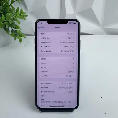 iPhone 11 Pro Max 256GB Space Gray, Unlocked - Thumbnail 7