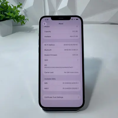 iPhone 12 Pro Max | 128GB | Silver | Unlocked - Thumbnail 7