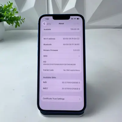 iPhone 13 | 128GB | Blue | Unlocked - Thumbnail 9