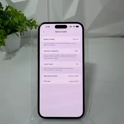 iPhone 15 Plus | 128GB | Black Titanium | Unlocked - Thumbnail 4