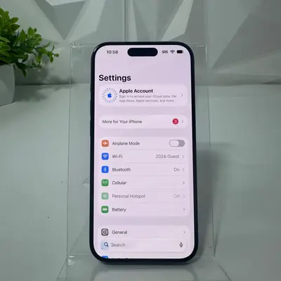 iPhone 15 Pro | 128GB | Black Titanium | Unlocked - Thumbnail 7
