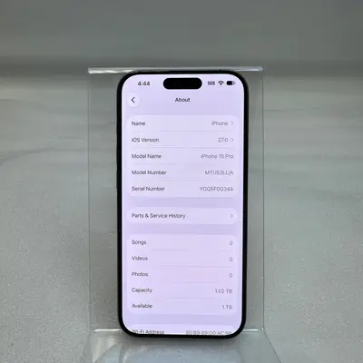 iPhone 15 Pro | 1TB | Natural Titanium | Unlocked - Thumbnail 7