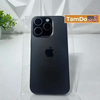 iPhone 15 Pro | 256GB | Black Titanium | Unlocked - Good - Real photo at TamDo.us