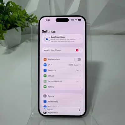 iPhone 15 Pro Max | 256GB | Unlocked | Natural Titanium - Thumbnail 7