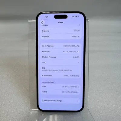 iPhone 16 Plus | 128GB | Black | Unlocked - Thumbnail 7