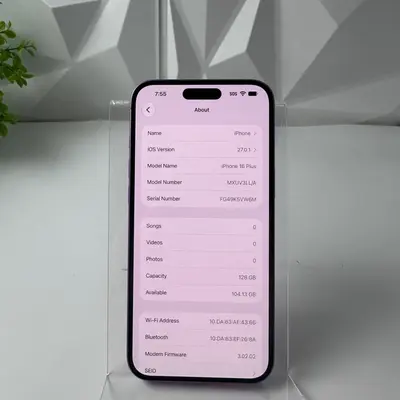 iPhone 16 Plus | 128GB | Pink | Unlocked - Thumbnail 7