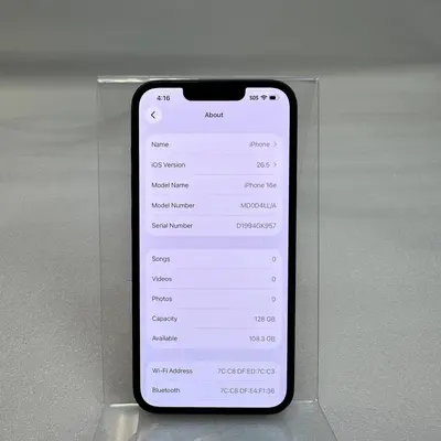 iPhone 16e | 128GB | Black | Unlocked - Thumbnail 7