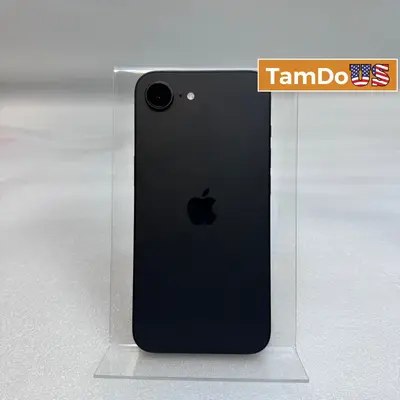 iPhone 16e | 128GB | Black | Unlocked - New Open Box - Real photo at TamDo.us